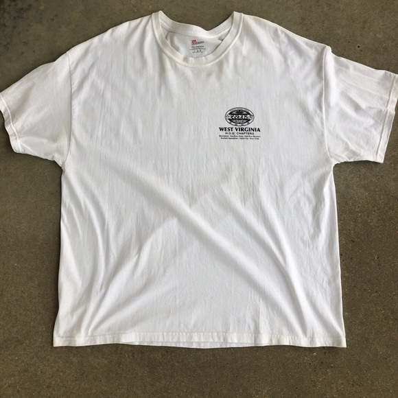 Hog West Virginia State Rally 2005 2XL White Tee - Picture 2 of 13